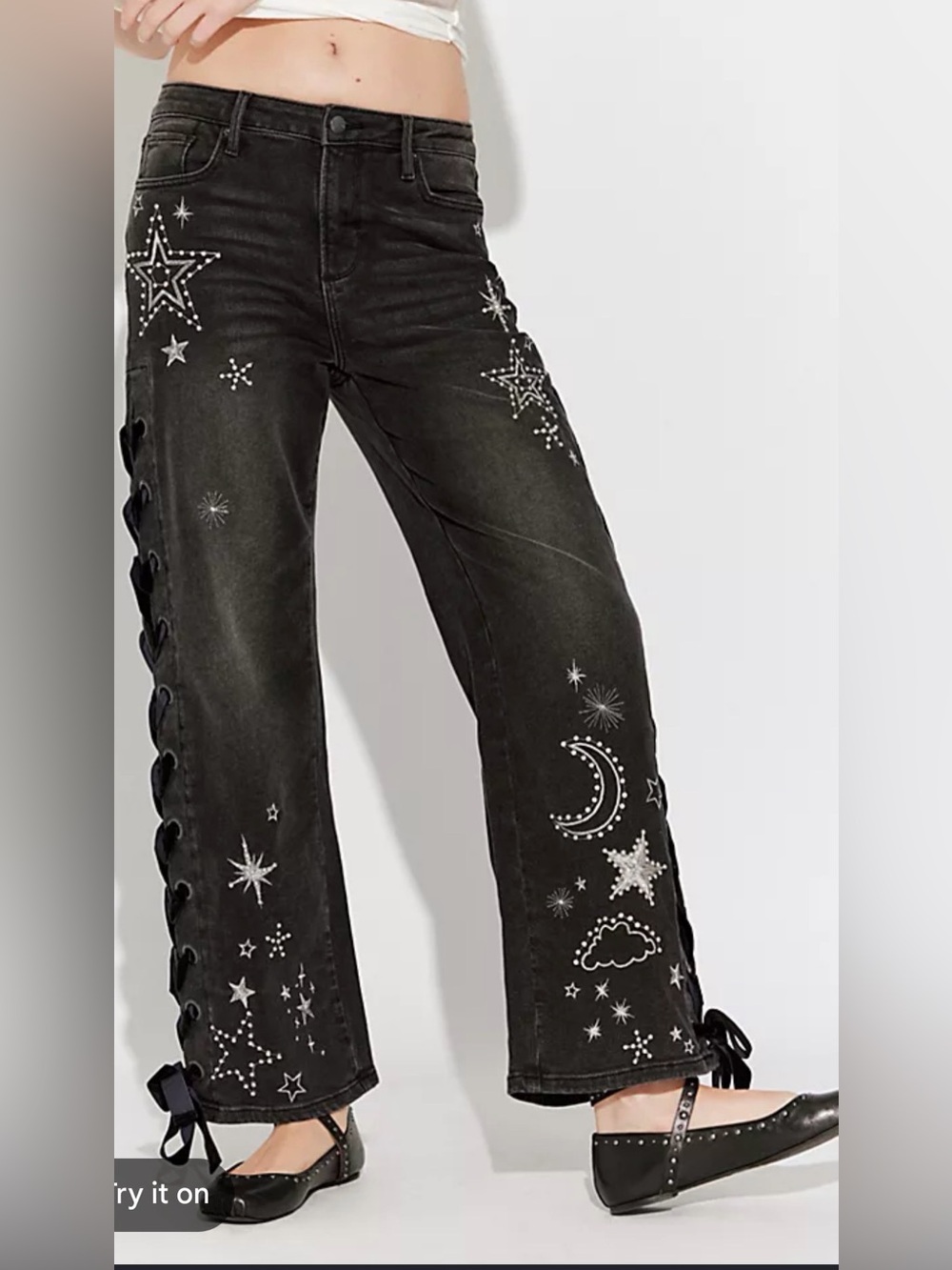 Driftwood Lacy Jeans Sz 31